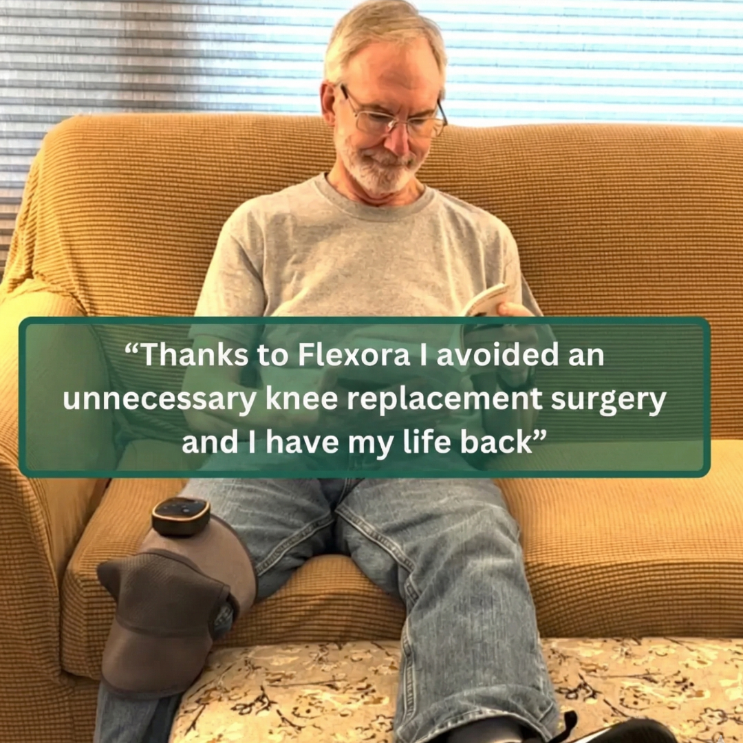 Flexora™ Heated Knee Pad with Triple Relief Technology