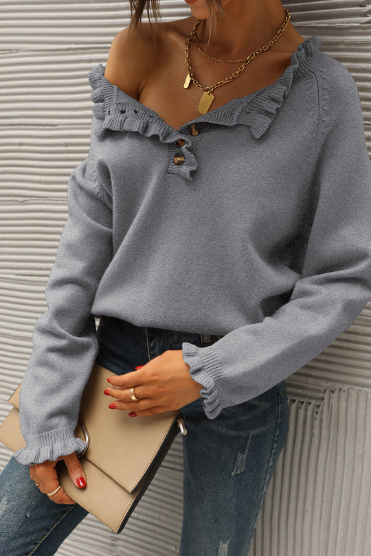 Ladomma™ | Long Sleeve r Sweater