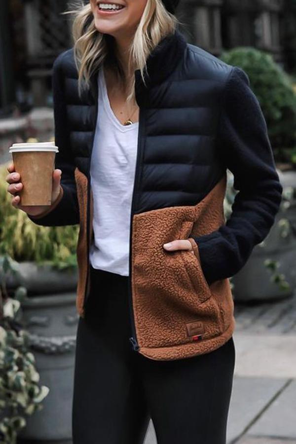 Ladomma™ |Casual Wear Mandarin Collar Coat