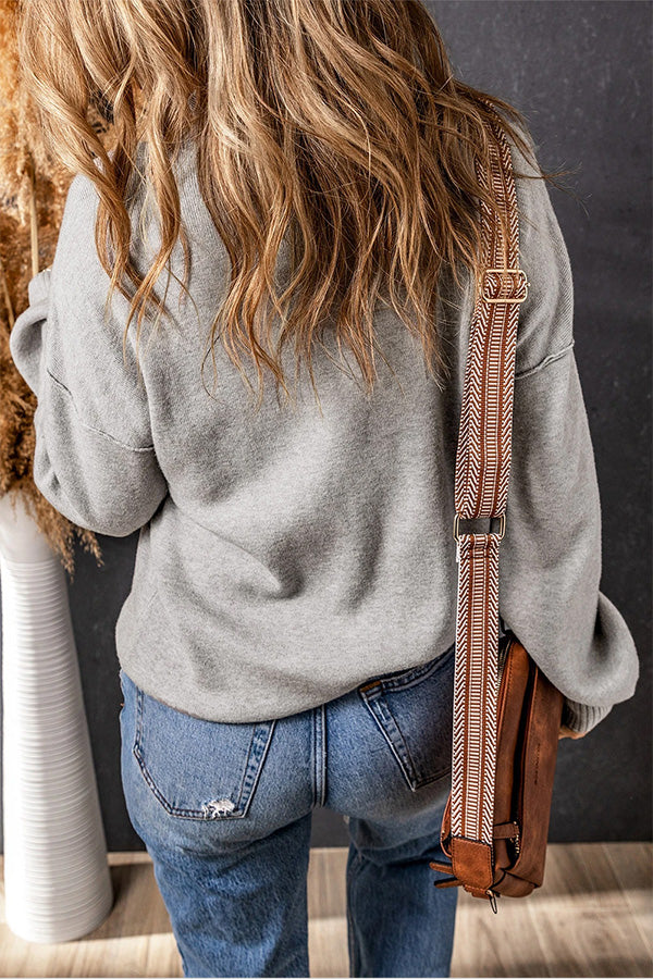 Ladomma™ | Gray Turtleneck
