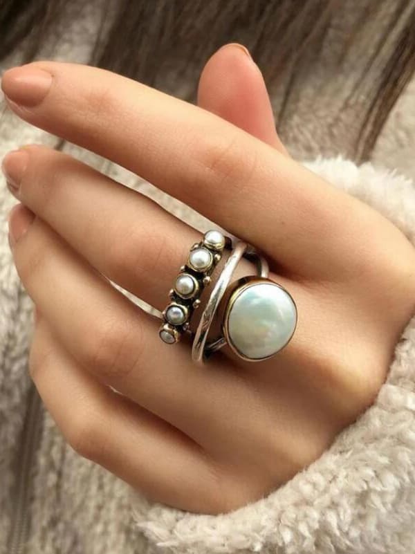 Ladomma™ | Pearlinlay Opening Ring